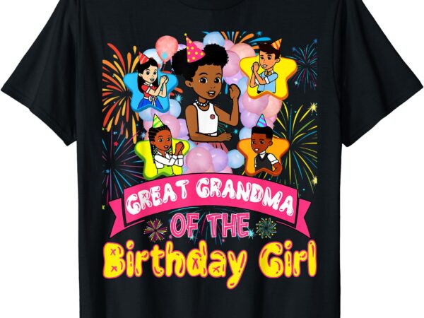 Great grandma gracie’s corner birthday dolls cute party gift t-shirt