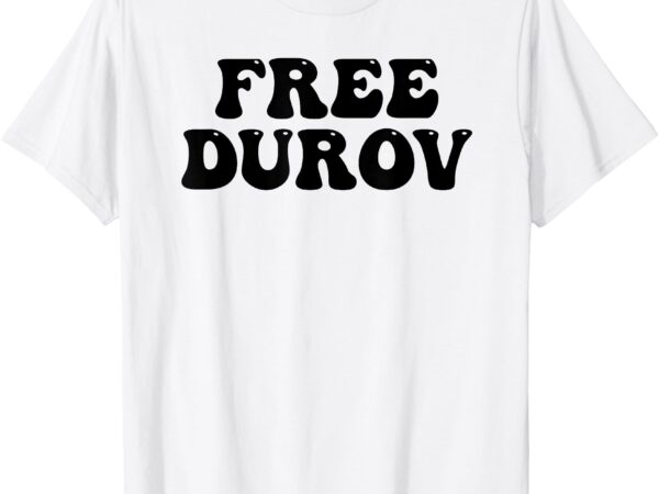 Groovy free pavel durov privacy is not a crime t-shirt