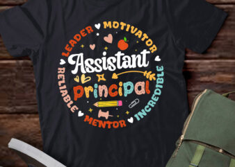 Groovy School Assistant Principal Teacher Appreciation T-Shirt ltsp