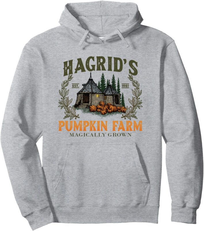 Hagrids Pumpkin Farm Magically Grown Cute Fall Pullover Hoodie