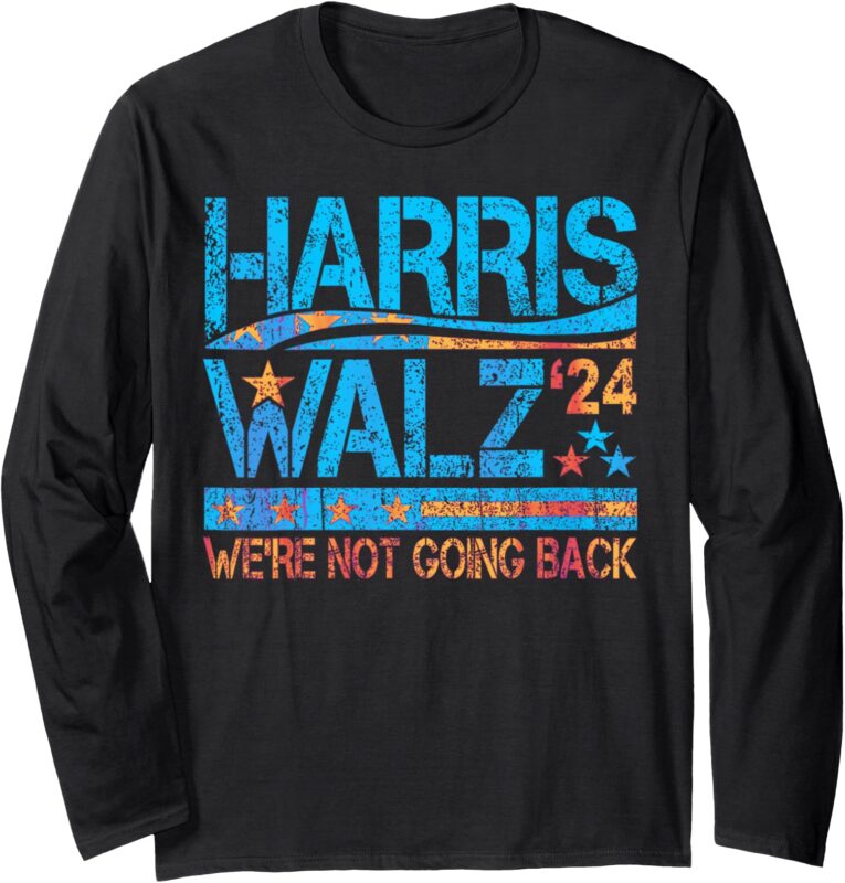 Harris Waltz 2024 Election Kamala Harris Tim Waltz 2024 Long Sleeve T-Shirt