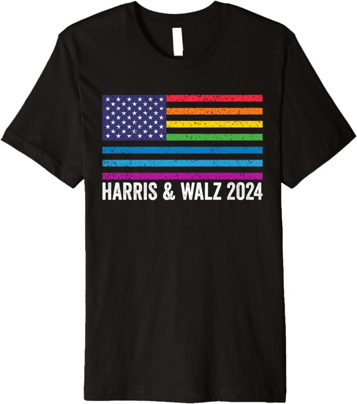 Harris Waltz 2024 Election Kamala Harris Tim Waltz 2024 Premium T-Shirt