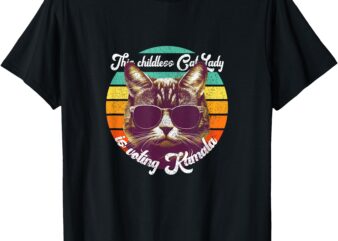 Harris Waltz 2024 Support – Cat Lady (Vintage) T-Shirt