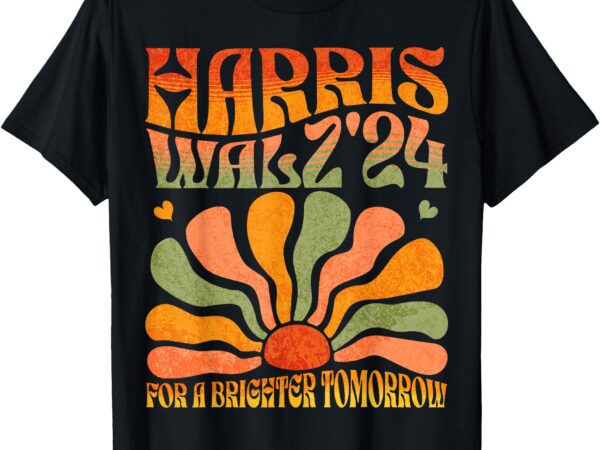 Harris waltz for a brighter tomorrow, kamala harris waltz t-shirt