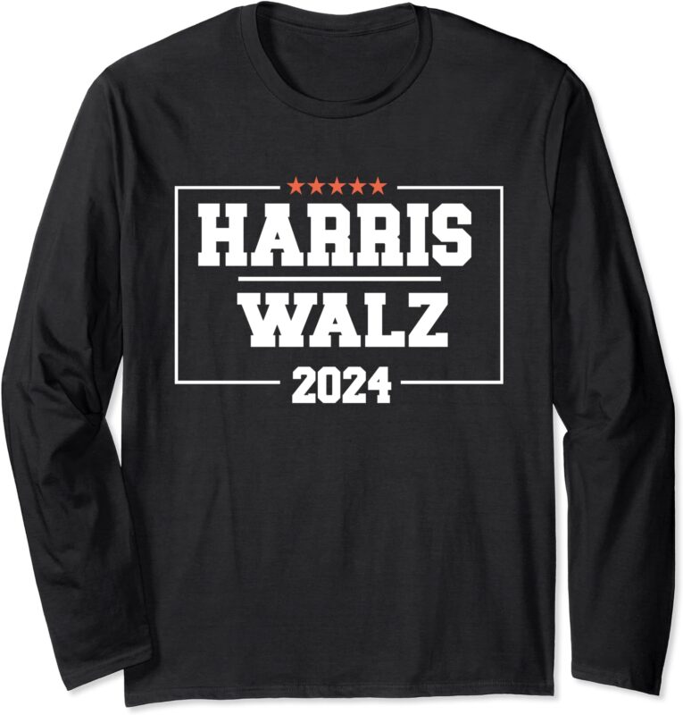 Harris Walz 2024 Campaign for President Harris Waltz ’24 Long Sleeve T-Shirt