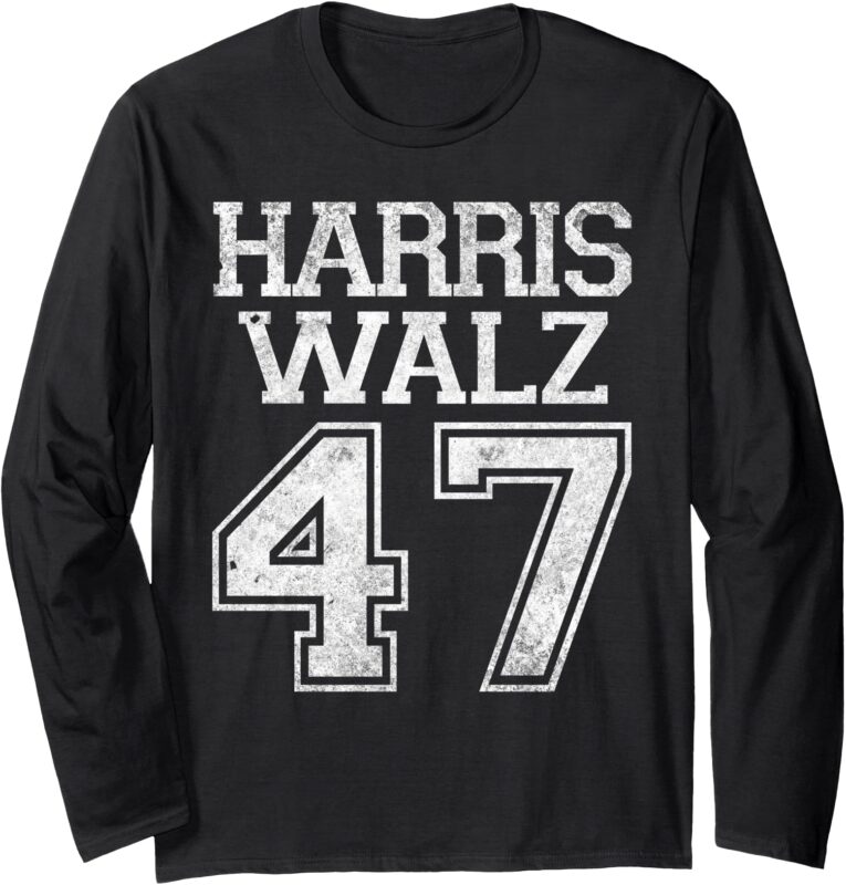 Harris Walz 2024 Campaign for President Harris Waltz Vintage Long Sleeve T-Shirt