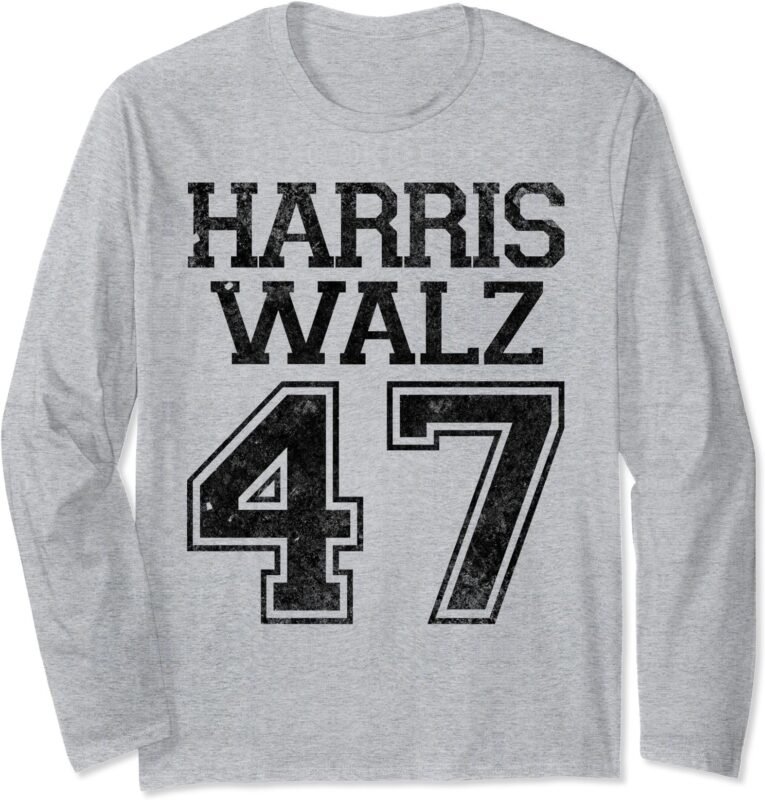 Harris Walz 2024 Campaign for President Vintage Harris Waltz Long Sleeve T-Shirt