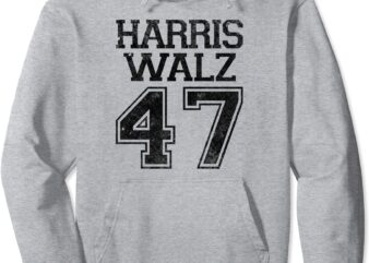 Harris Walz 2024 Campaign for President Vintage Harris Waltz Pullover Hoodie