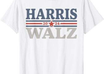 Harris Walz 2024 Election Kamala Harris Tim Waltz 2024 T-Shirt