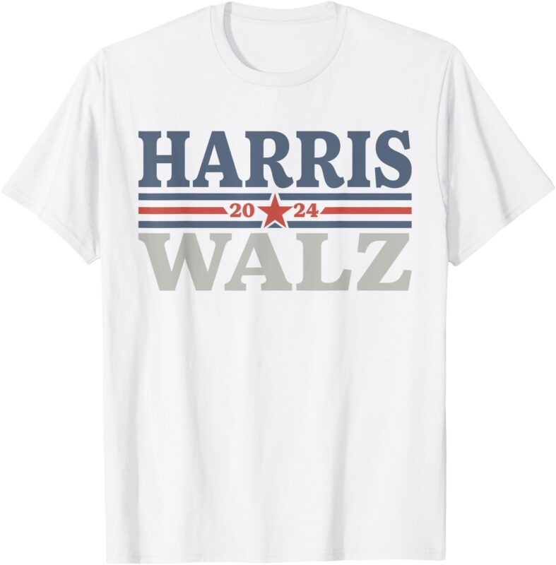 Harris Walz 2024 Election Kamala Harris Tim Waltz 2024 T-Shirt