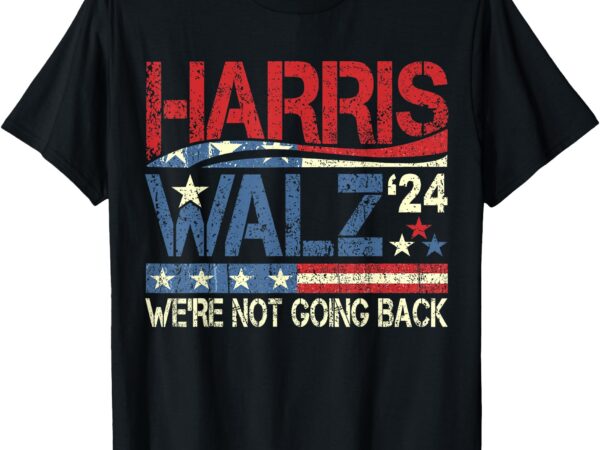 Harris walz 2024 kamala harris 2024 tim walz 2024 usa flag t-shirt