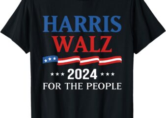 Harris Walz 2024 Kamala Harris 2024 Tim Walz 2024 USA T-Shirt