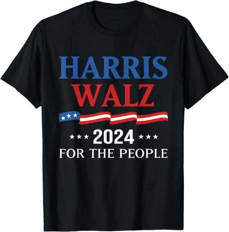 Harris Walz 2024 Kamala Harris 2024 Tim Walz 2024 USA T-Shirt