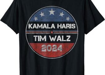 Harris Walz 2024 for President Patriotic Kamala Waltz 2024 T-Shirt