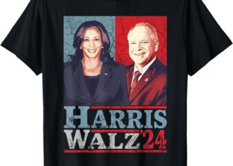 HarrisWaltz 2024 KamalaHarris TimWaltz 2024 T-Shirt