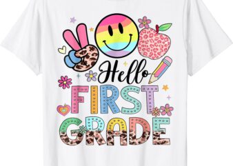 Hello 1st grade Back To School T-Shirt