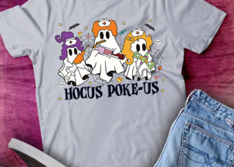 Hocus Poke-us Witch Nurse Halloween Medical Lab Tech Halloween Shirt ltsp graphic t shirt