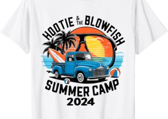 Hootie The Puffer Fish Summer 2024 Camping Adventure T-Shirt