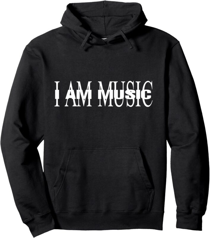 I AM MUSIC album Pullover Hoodie