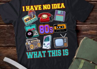 I Have No Idea What This Is Kids 70s 80s 90s theme outfit T-Shirt ltsp