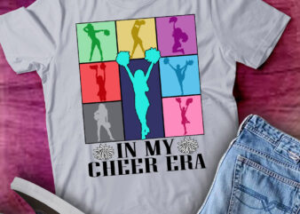 In My Cheer Era Cheer Leader Cheering Leadering Girls T-Shirt ltsp