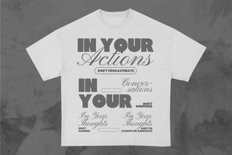 Stoic Motivation T-shirt Design Bundle