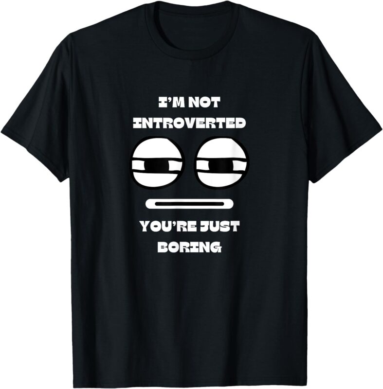 Introverted Anti-Social People T-Shirt