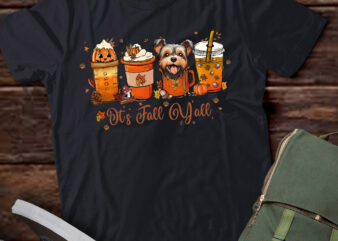 It’s Fall Y’all Japanese Chin Coffee Pumpkin Spice Autumn T-Shirt