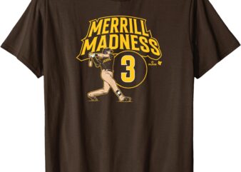 Jackson Merrill – Merrill Madness – San Diego Baseball T-Shirt