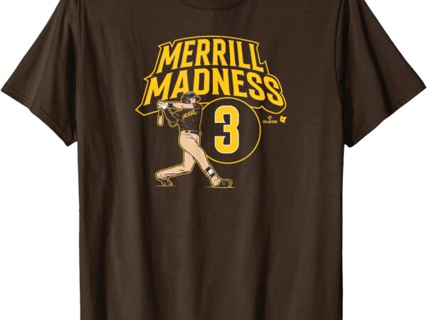 Jackson merrill – merrill madness – san diego baseball t-shirt