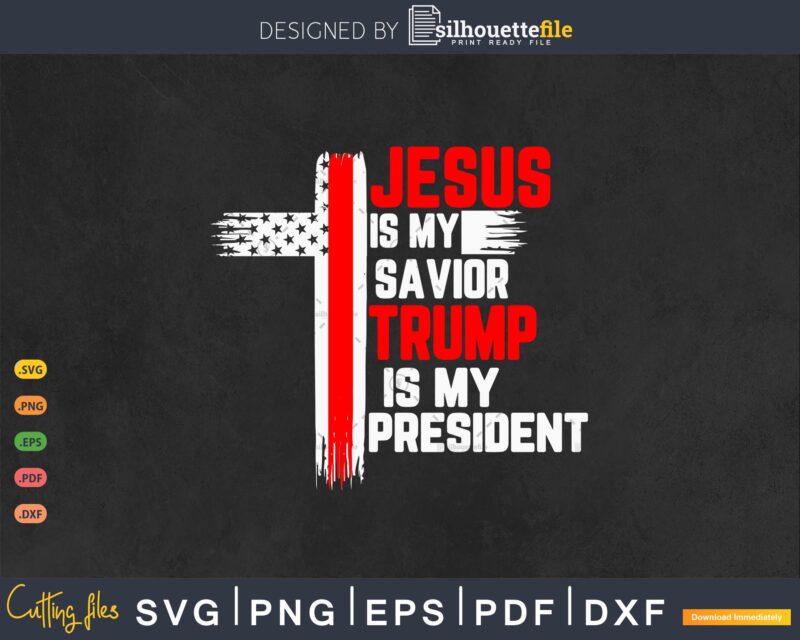 Jesus is My Savior Trump is My President Gifts