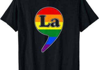 KAMALA HARRIS 2024 47 COMMA + LA VP T-Shirt