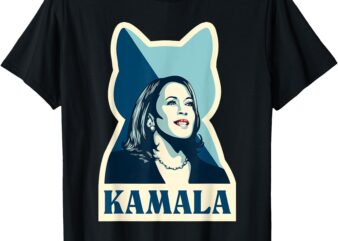 Kamala Harris Cat Lady Election 2024 Vote For Kamala T-Shirt