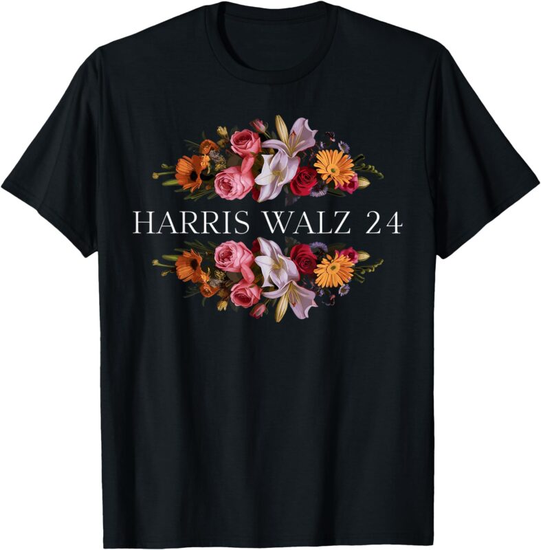 Kamala Harris Tim Walz 24 Women Girls T-Shirt