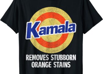 Kamala Removes Stubborn Orange Stains, Kamala Harris 2024 T-Shirt