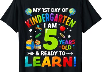 Kindergarten First Day Of School, Back To School T-Shirt