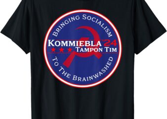 Kommiebla Tampon Tim ’24, Political Satire T-Shirt