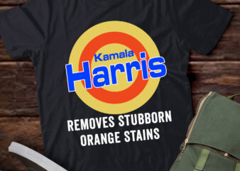 LT252 Kamala Removes Stubborn Orange Stains humorous t shirt vector graphic