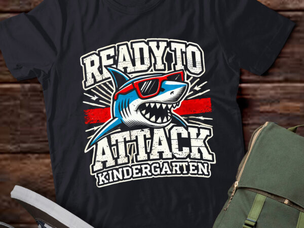 Lt264 ready to kindergarten first day of school t shirt vector graphic