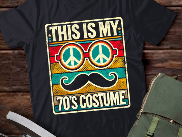 Lt283 this is my 70s costume men 70’s disco 1970s outfit t shirt vector graphic