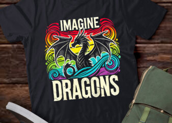 LT296 Imagine Dragons Fantasy Dragon Dragon Lover t shirt vector graphic