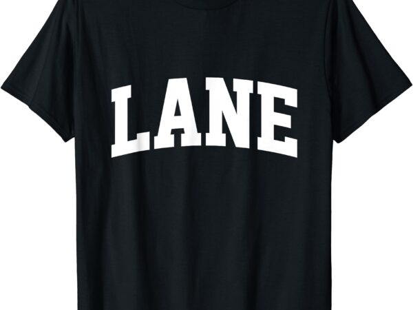 Lane arch vintage college athletic sport t-shirt