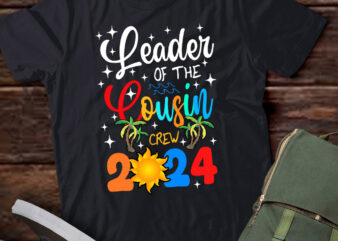 Leader Of The Cousin Crew 2024 Family Cousin Crew Squad lts-d t shirt vector graphic