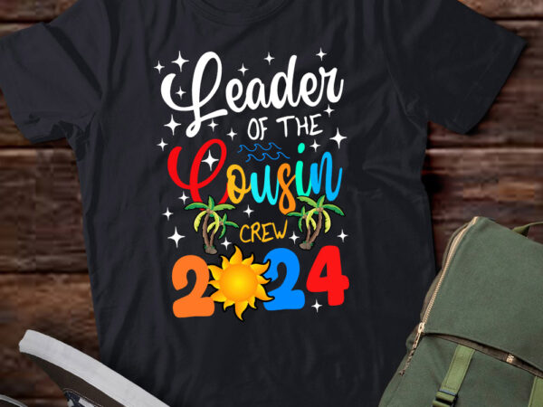 Leader of the cousin crew 2024 family cousin crew squad lts-d t shirt vector graphic