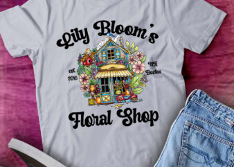 Lily Blooms Floral Shop It-Starts-With Us Bookish T-Shirt ltsp