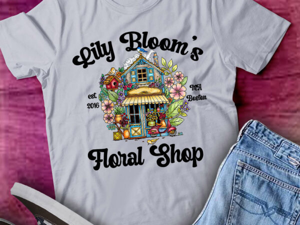 Lily blooms floral shop it-starts-with us bookish t-shirt ltsp