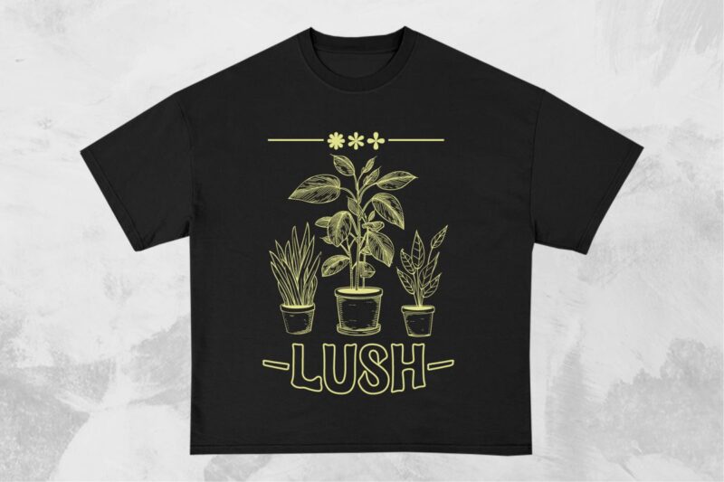 Botanical House T-shirt Design Bundle