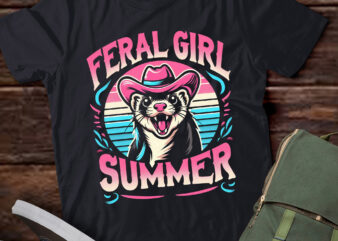 M352 Feral Girl Summer Retro Possum Funny Meme