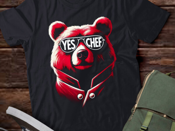 M367 vintage yes, funny chef kitchen the bear t shirt designs for sale