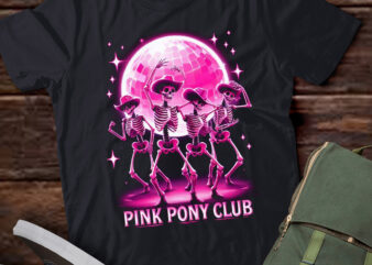 M397 Pony Club Halloween Skeleton Cowgirl Western Birthday t shirt designs for sale